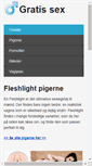 Mobile Screenshot of gratissexfilm.dk